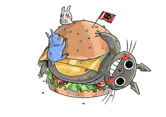 Totoro burger