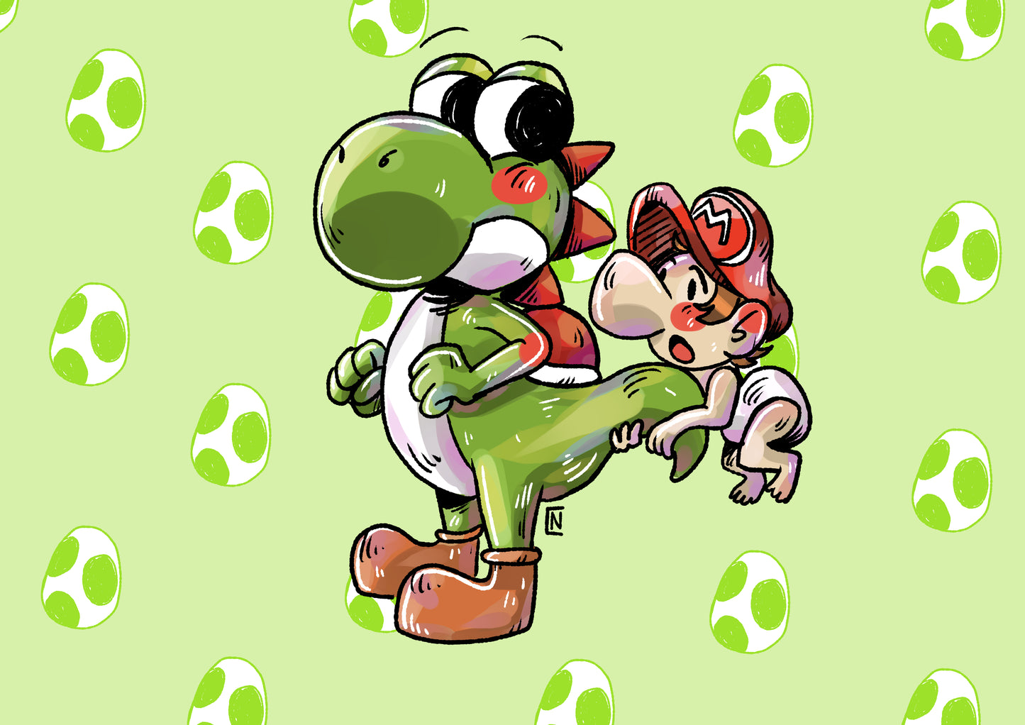 Yoshi baby sitter